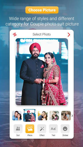 Couple Photo Suit : Man and Woman Montage screenshot 3