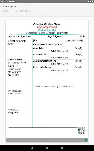 Rx Easy Prescription Maker screenshot 13