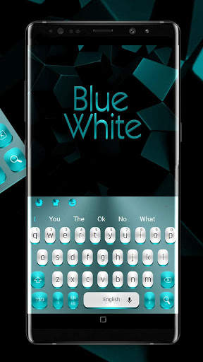 Black Blue Metal Keyboard स्क्रीनशॉट 3
