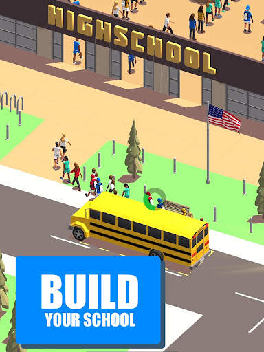 Idle School 3d - タイクーンゲーム screenshot 6