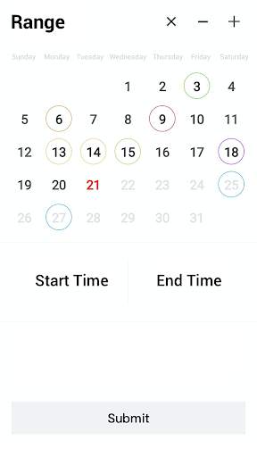 Daily Calendar screenshot 3