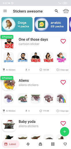 Stickers Awesome - WAStickerApp & Sticker maker screenshot 1