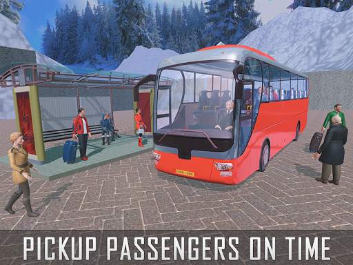 Tourist Coach Bus Uphill Driving screenshot 6