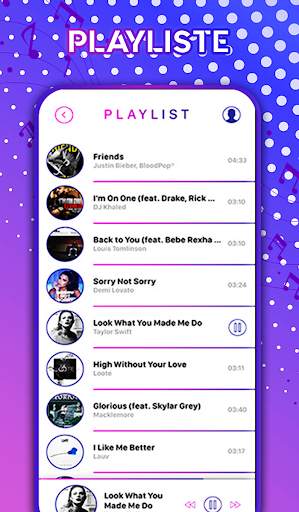 Music Player For huawei P40 Pro Free Music Mp3 3 تصوير الشاشة