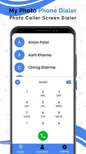 My Photo Phone Dialer Photo Caller Screen Dialer screenshot 1