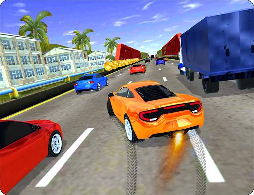 High Speed Traffic Car Driving Road Race Simulator screenshot 12