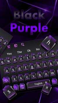 Black Purple Cool Keyboard screenshot 2