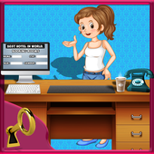 Hotel Manager : Room cleaning &amp; Food Cooking game icon
