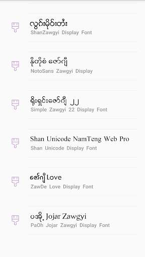 TTA SAM Myanmar Font 8 screenshot 4