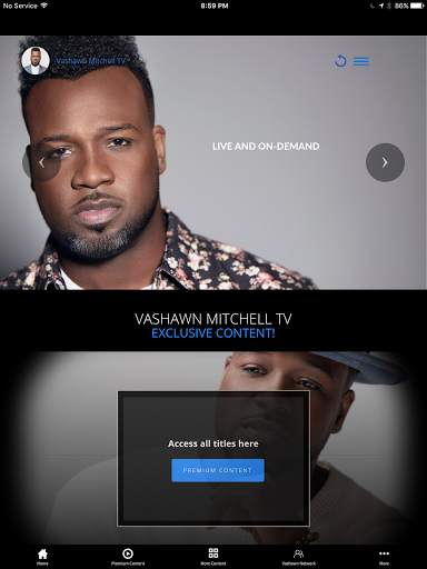 Vashawn Mitchell TV 8 تصوير الشاشة
