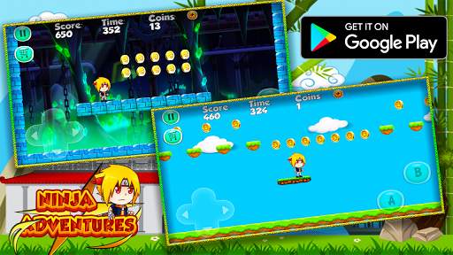 Ninja Jump - The Brave Ninja Adventure screenshot 4