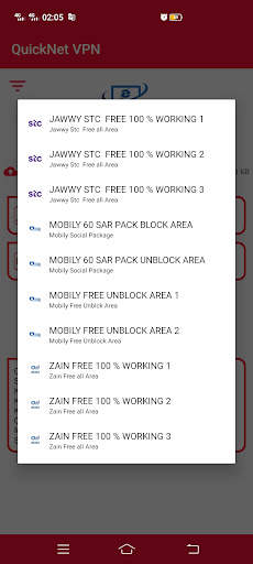 QUICK NET VPN screenshot 2