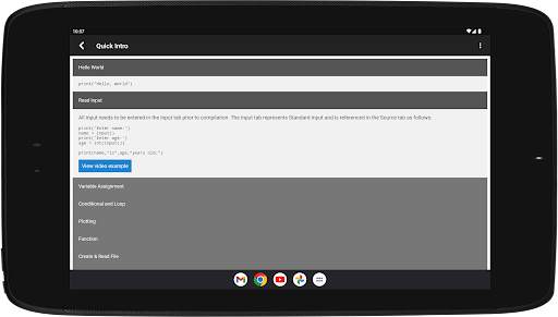 Python Programming Interpreter 17 تصوير الشاشة