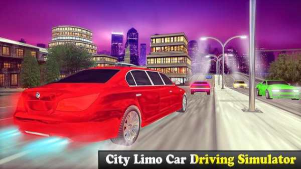 Limo Taxi Car Driving Fun Simulator 🚙 screenshot 2