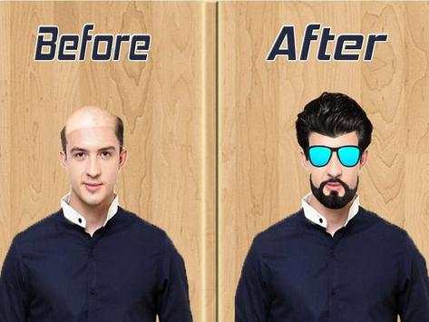Men Beauty Salon-Hairstyle Beard Photo Editor screenshot 3