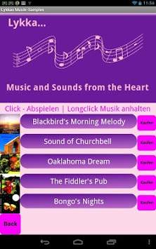 Lykka Musik - Adfree screenshot 4