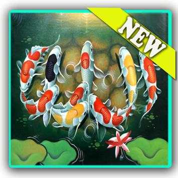 tema 3d ikan koi screenshot 3