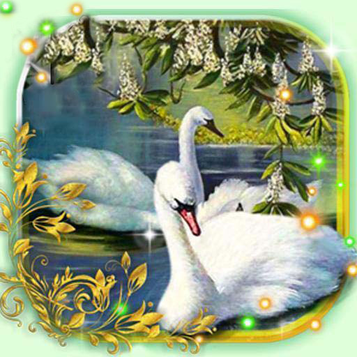 ikon Swans Live Wallpaper