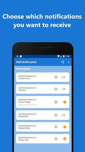 Lords Mobile - Hell Notification स्क्रीनशॉट 2