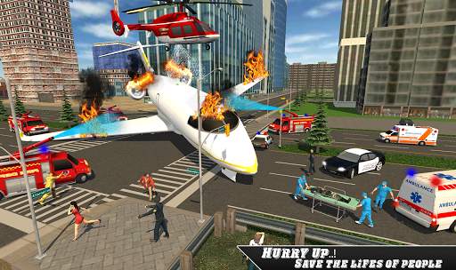 Airplane Fire Fighter  Ambulan screenshot 10