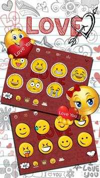 Doodle Love Keyboard screenshot 3