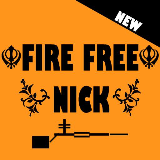 Fire Free Name Creator – Nickname Generator 1.1