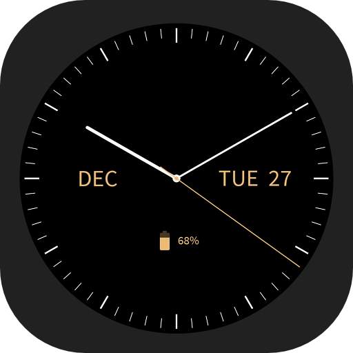 Golden Clock Live Wallpaper 1.5
