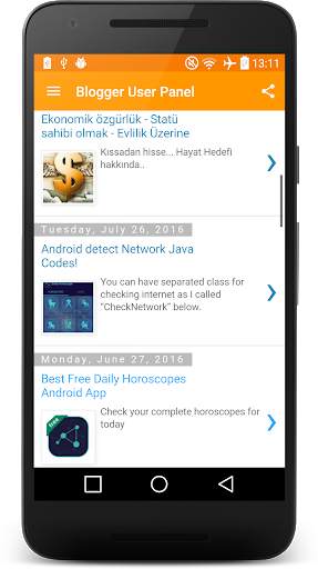 Blog Manager (Panel) screenshot 6
