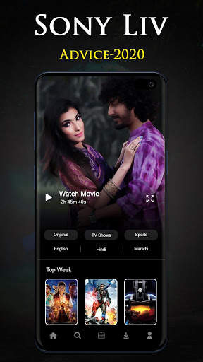 Guide For SonyLIV - Live TV Shows - Movies Tips screenshot 2