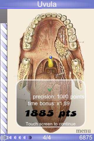 Speed Anatomy Quiz Free screenshot 2