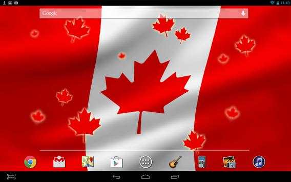 Canada Flag LWP screenshot 3