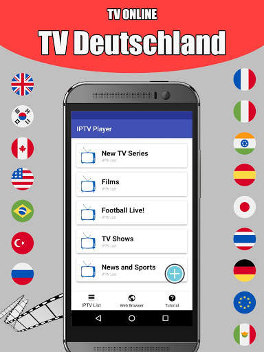 IPTV Deutschland - Fernsehen online ansehen screenshot 1