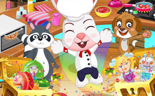 Mr. Bunn - Pizza Cooking restaurant kitchen game screenshot 5