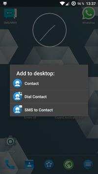 Hybrid Launcher Contacts Addon screenshot 1