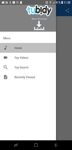 Tubidy music downloader app screenshot 1