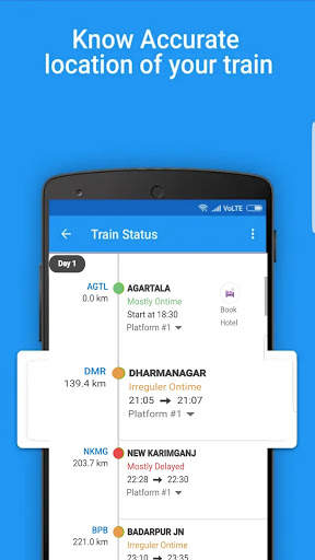 Live Train Status, PNR Status, Indian Rail Info screenshot 1