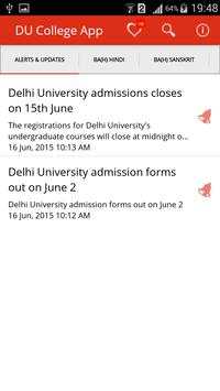 DU Delhi College Cut-off App screenshot 6