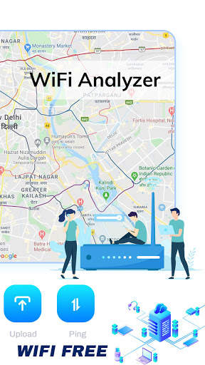 Free WIFI Connection Anywhere Network Map Connect screenshot 2