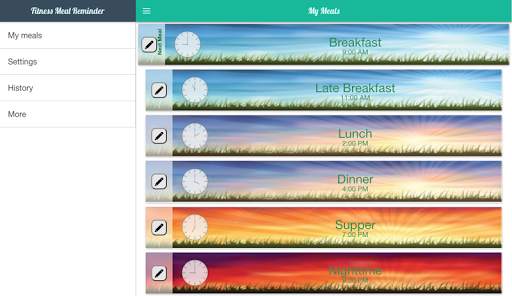 Fitness Meal Reminder screenshot 5