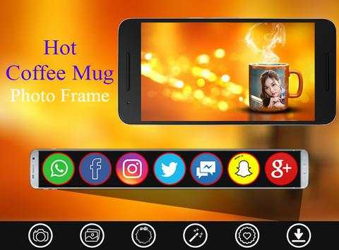 Hot Coffee Mug HD Photo Designer Frames screenshot 6