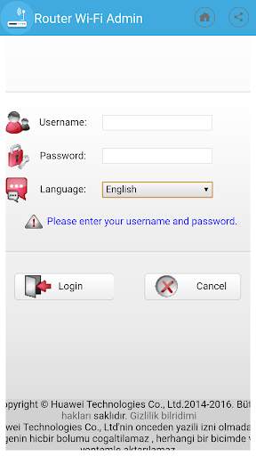 192.168.1.1 - 192.168.l.l Giriş / Login Admin WiFi screenshot 2