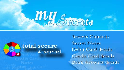 My Secrets with Lock screenshot 1