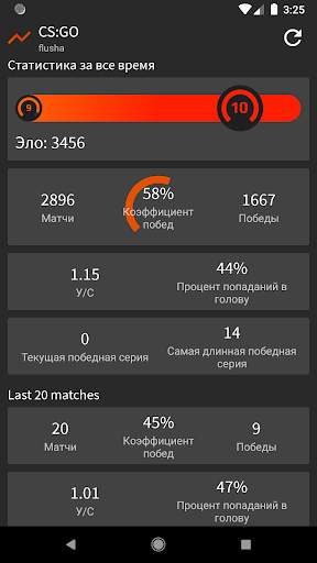F Stats скриншот 1