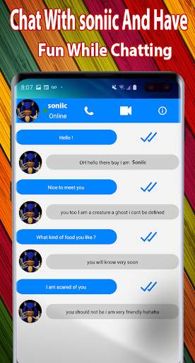 Video Call  for Soniic 3AM Horrore screenshot 2