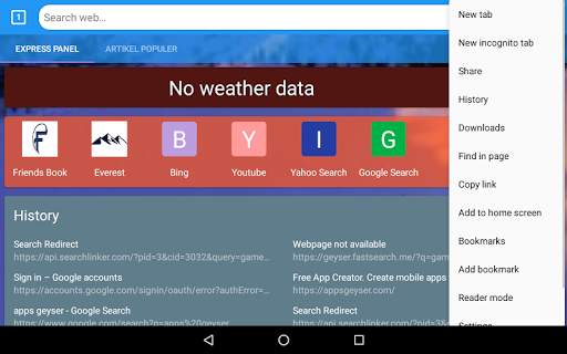 Everest Web Browser screenshot 4