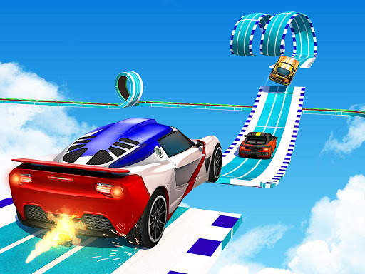 Shortcut Car Stunt: American Car Driving Simulator screenshot 8