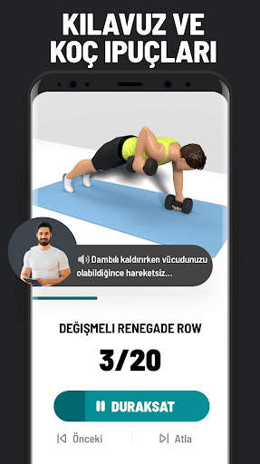 Evde Dambıl Egzersizi screenshot 5