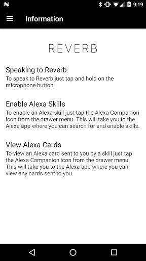 Reverb for Amazon Alexa screenshot 5