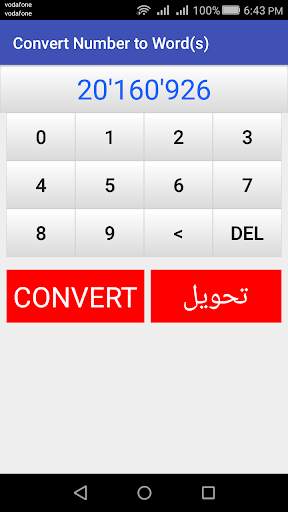 Convert Number to Word screenshot 1