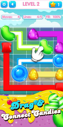 Connect Candy – Dot Connect Flow Puzzle Game screenshot 1